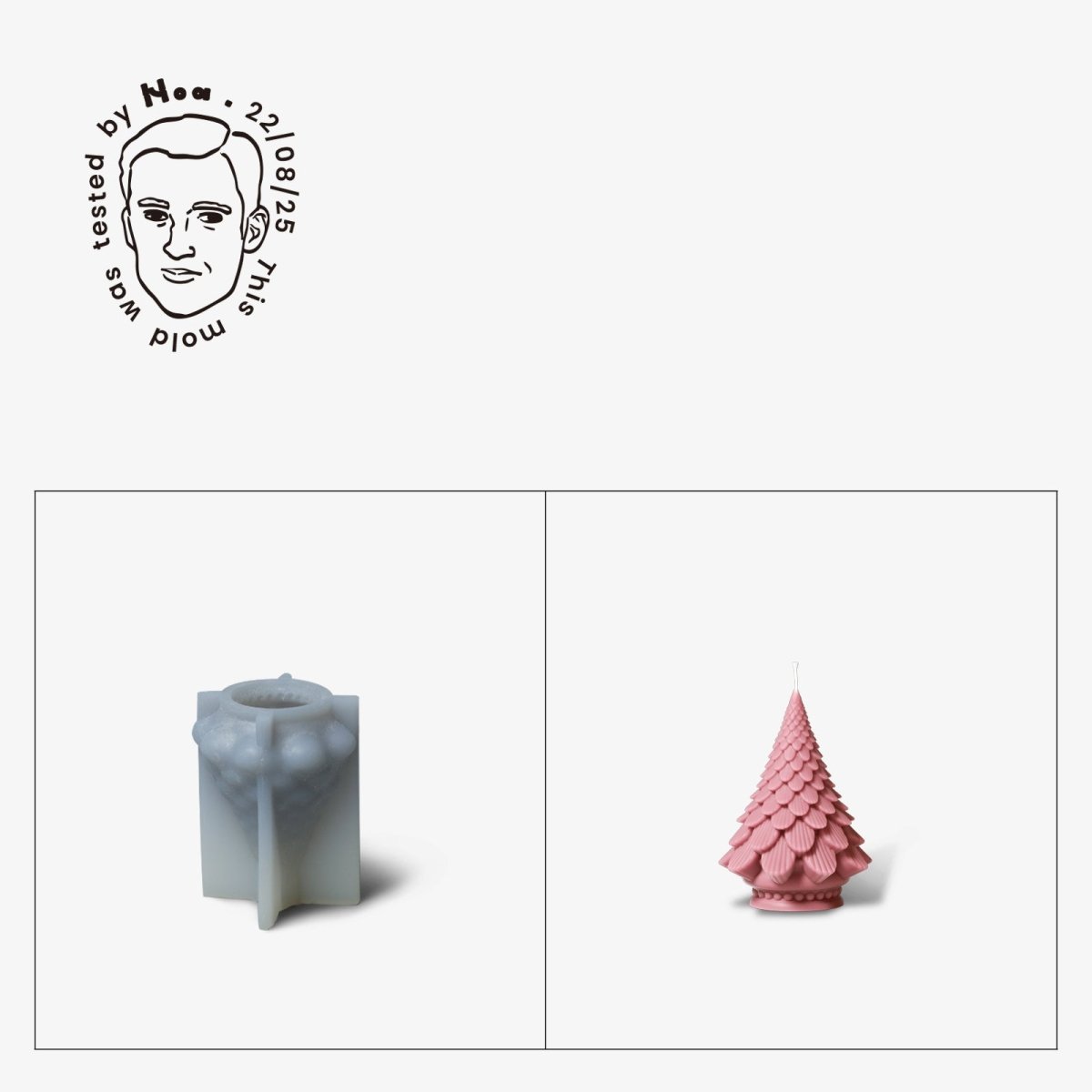 Winter Whimsy – Gently Used Christmas Tree Silicone Mold CollectionGently Used MoldLZ0759 - Used