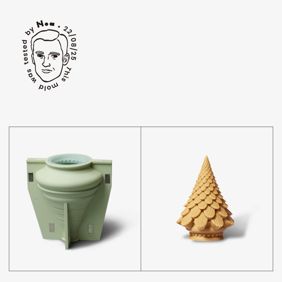 Winter Whimsy – Gently Used Christmas Tree Silicone Mold CollectionGently Used MoldLZ0760 - Used