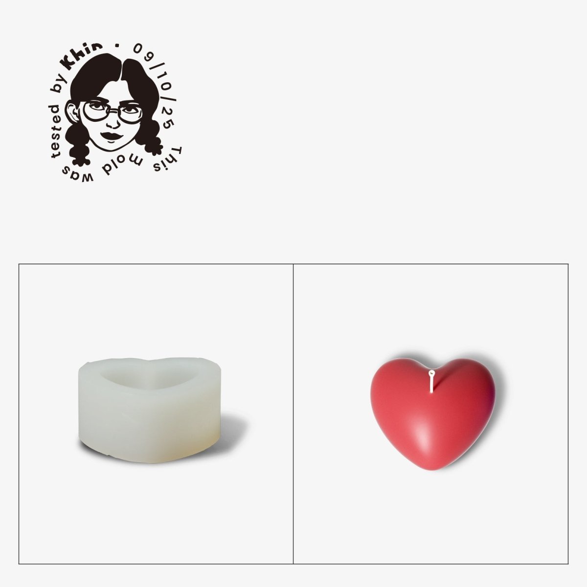 Gently Used Heartfelt Moments Silicone Mold CollectionGently Used MoldLZ0824-Used