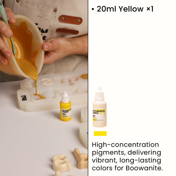 Boowannite Pigment – Yellow (20ml)
