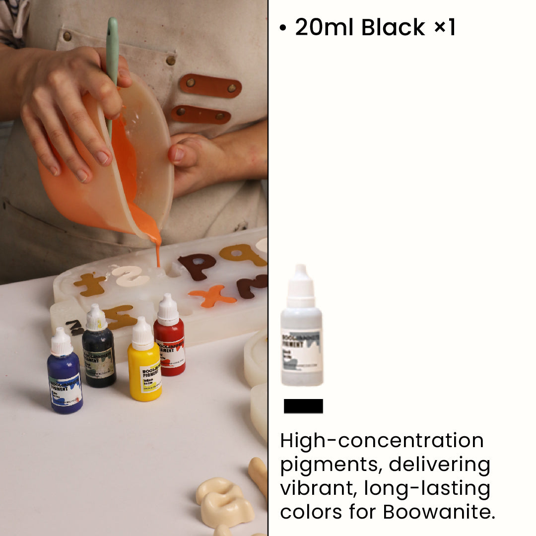 Boowannite Pigment – Black (20ml)