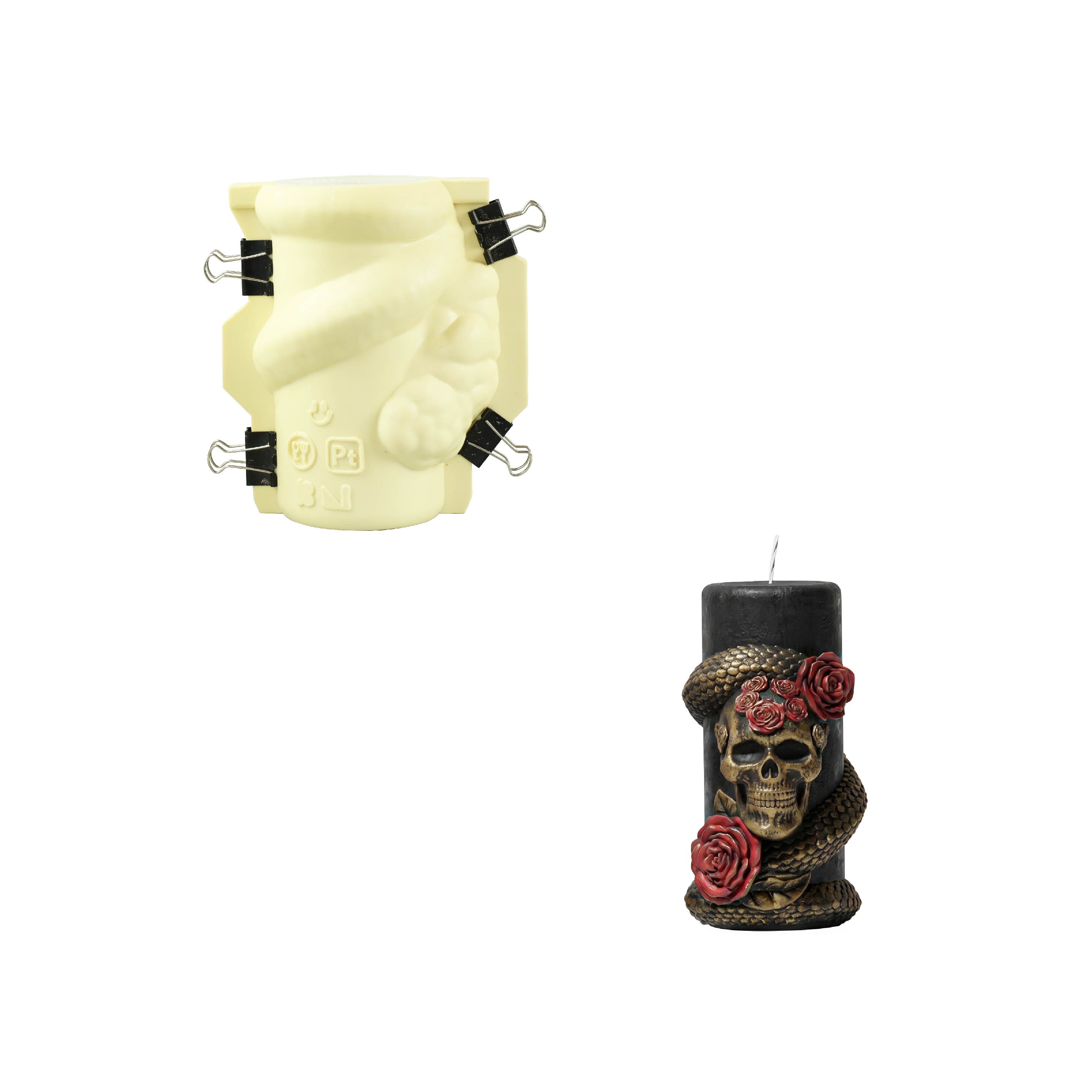 Venom & Roses Candle Silicone Mold Collection