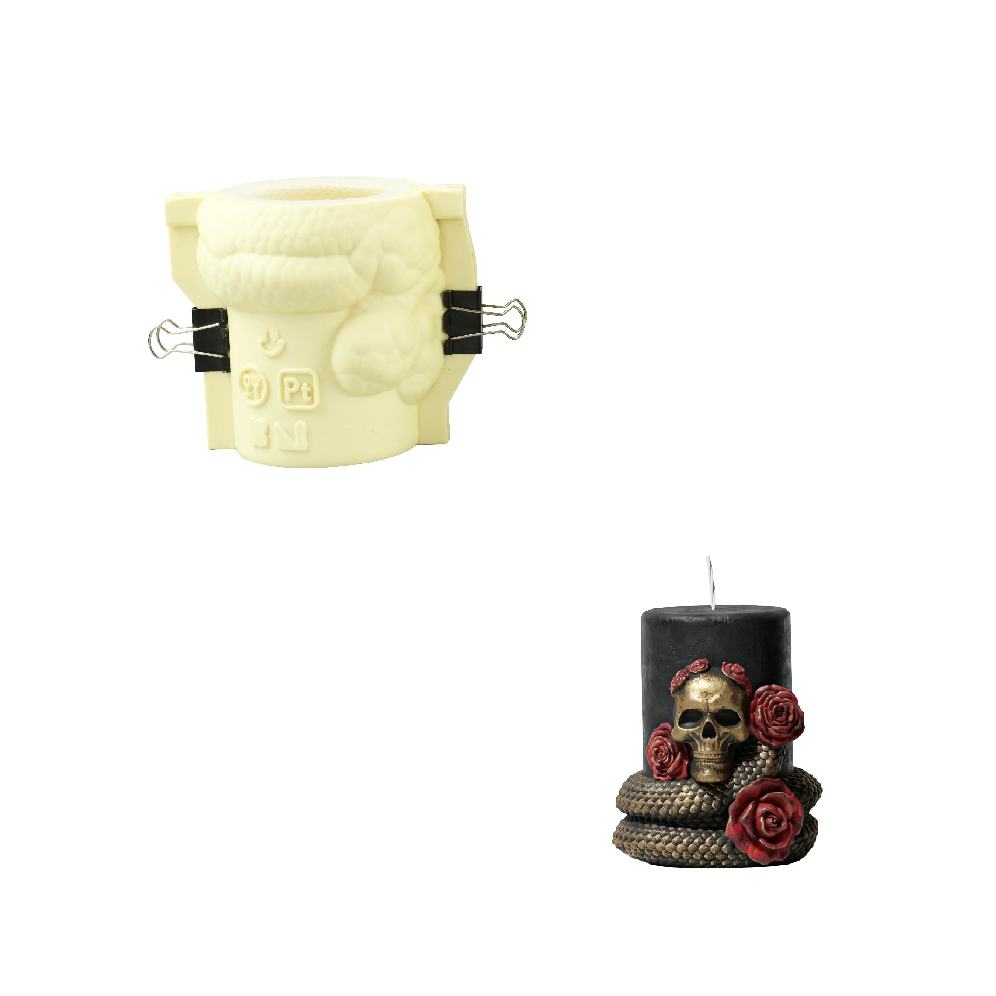 Venom & Roses Candle Silicone Mold Collection