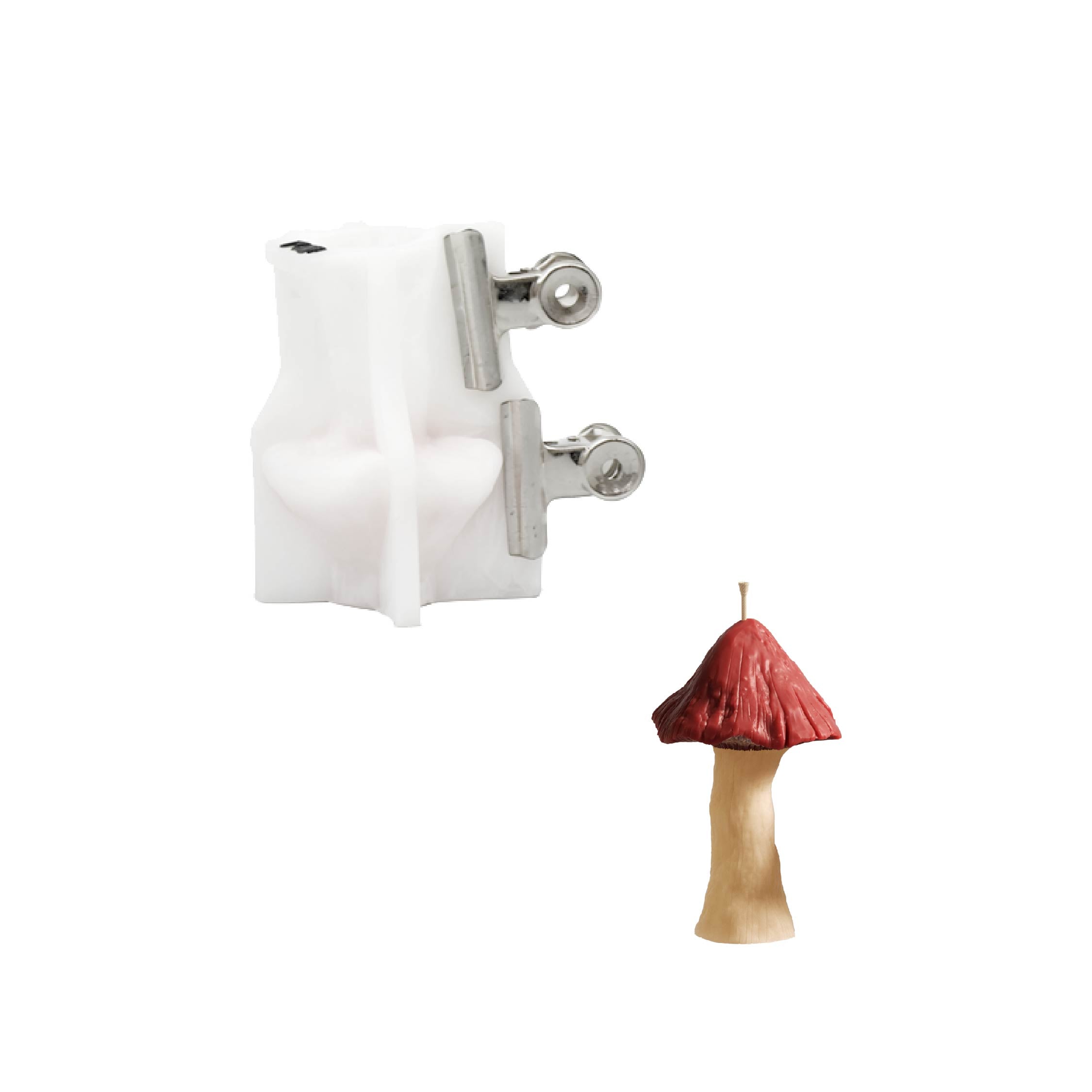 Mini Mushroom Forest Container Candle Silicone Mold Collection