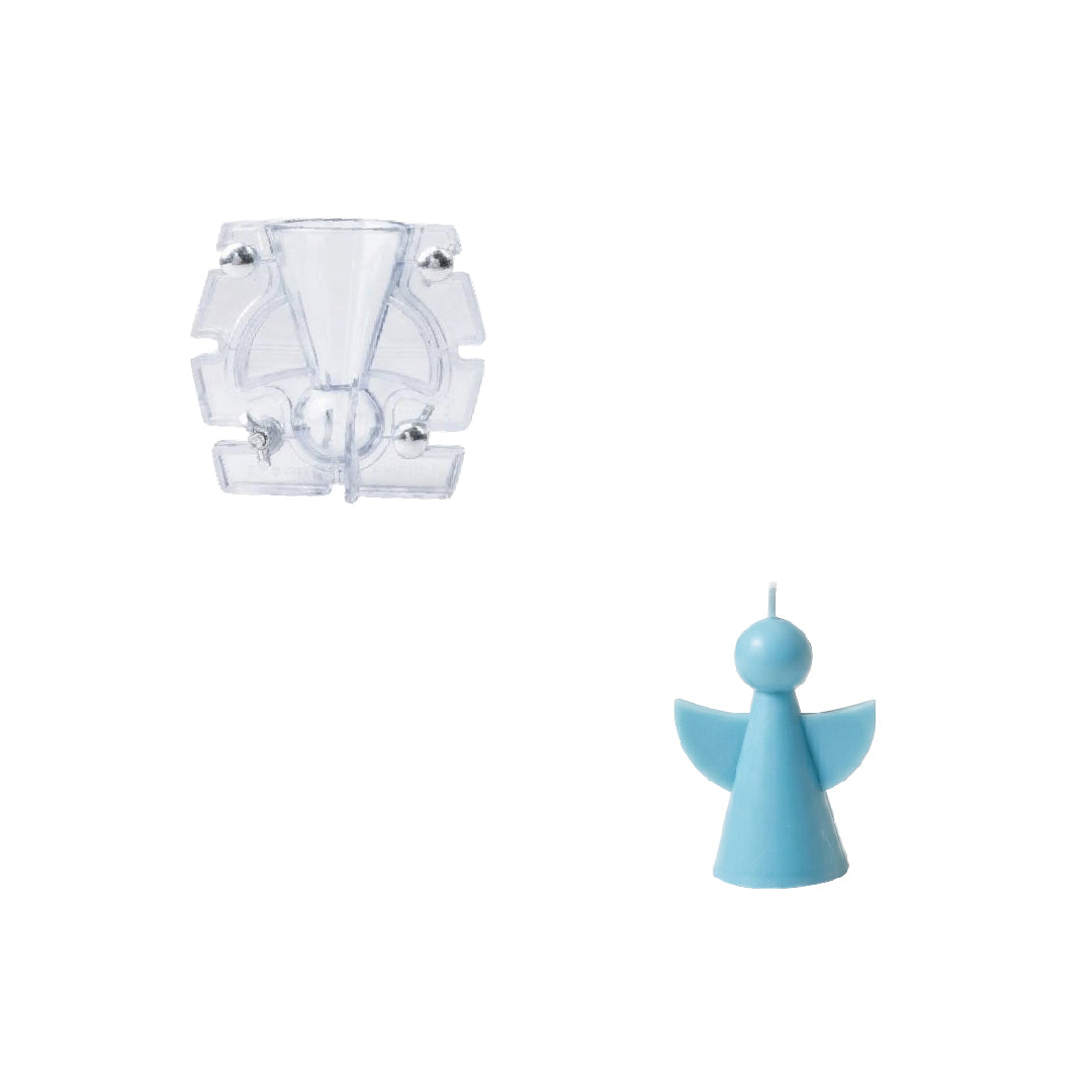Coleção de Moldes Acrílicos para Velas Anjo Fofo