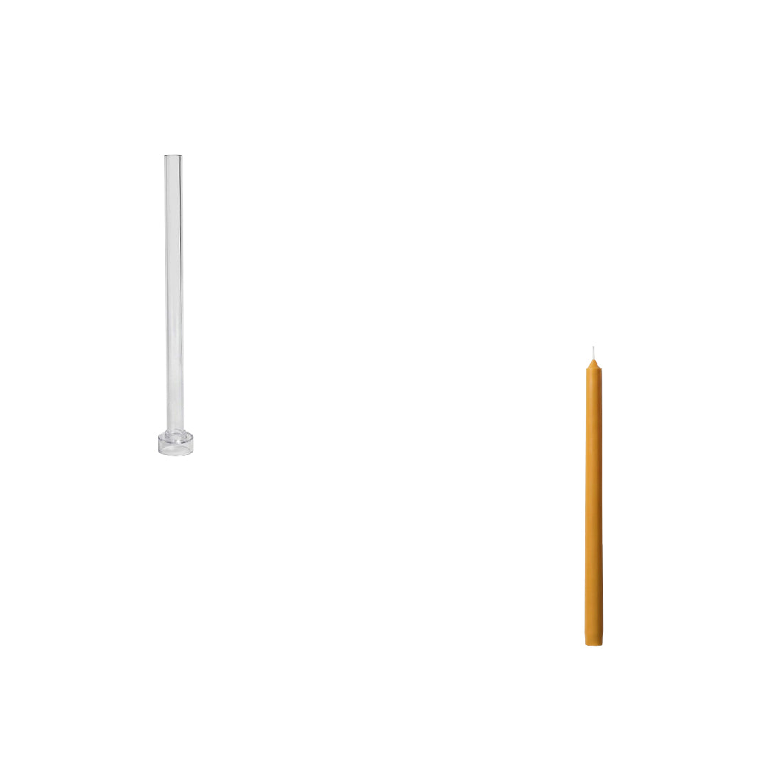 Tall Slim Acrylic Candle Mold Collection