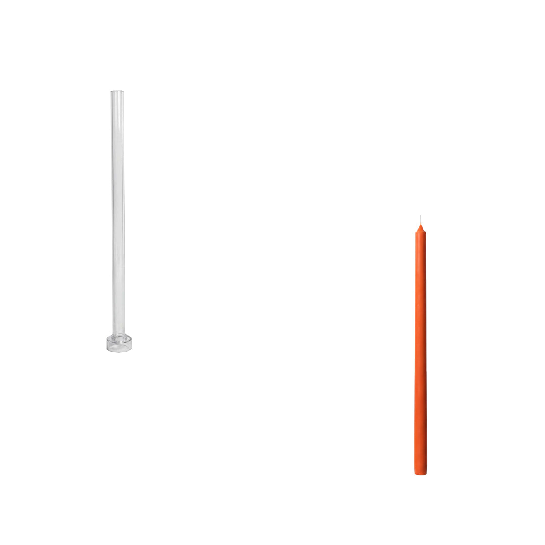 Tall Slim Acrylic Candle Mold Collection