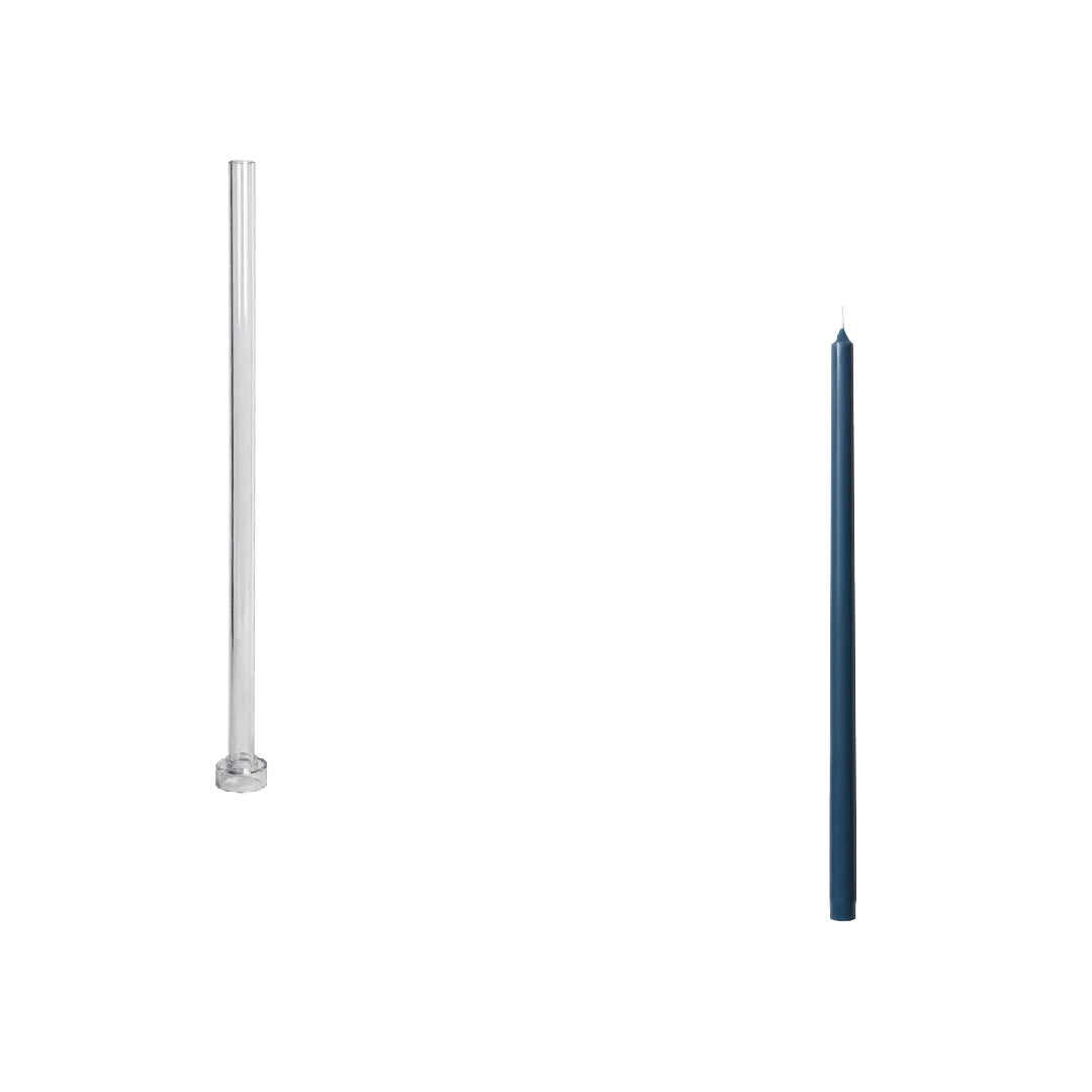 Tall Slim Acrylic Candle Mold Collection