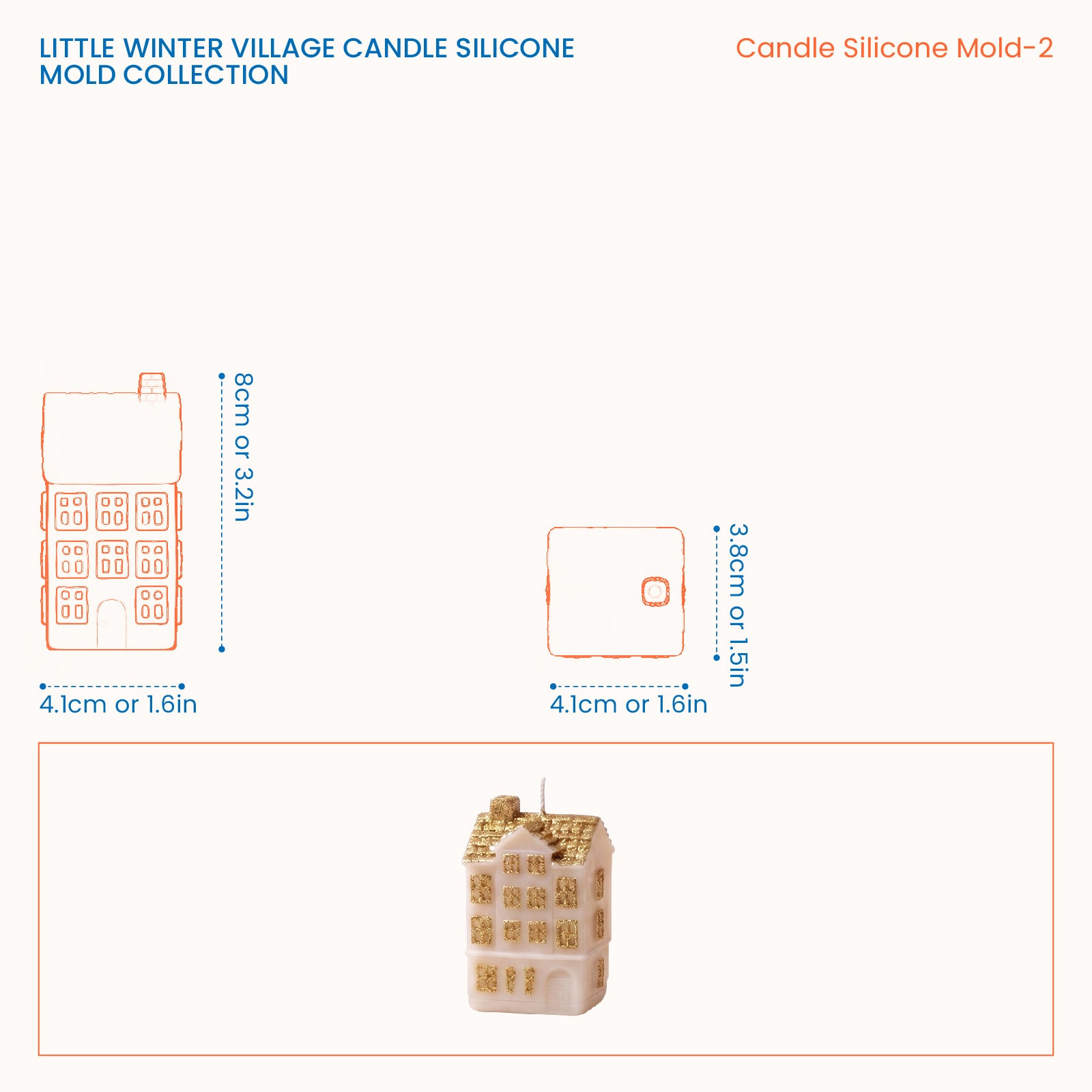 LZ1281 Chimney Stack size guide