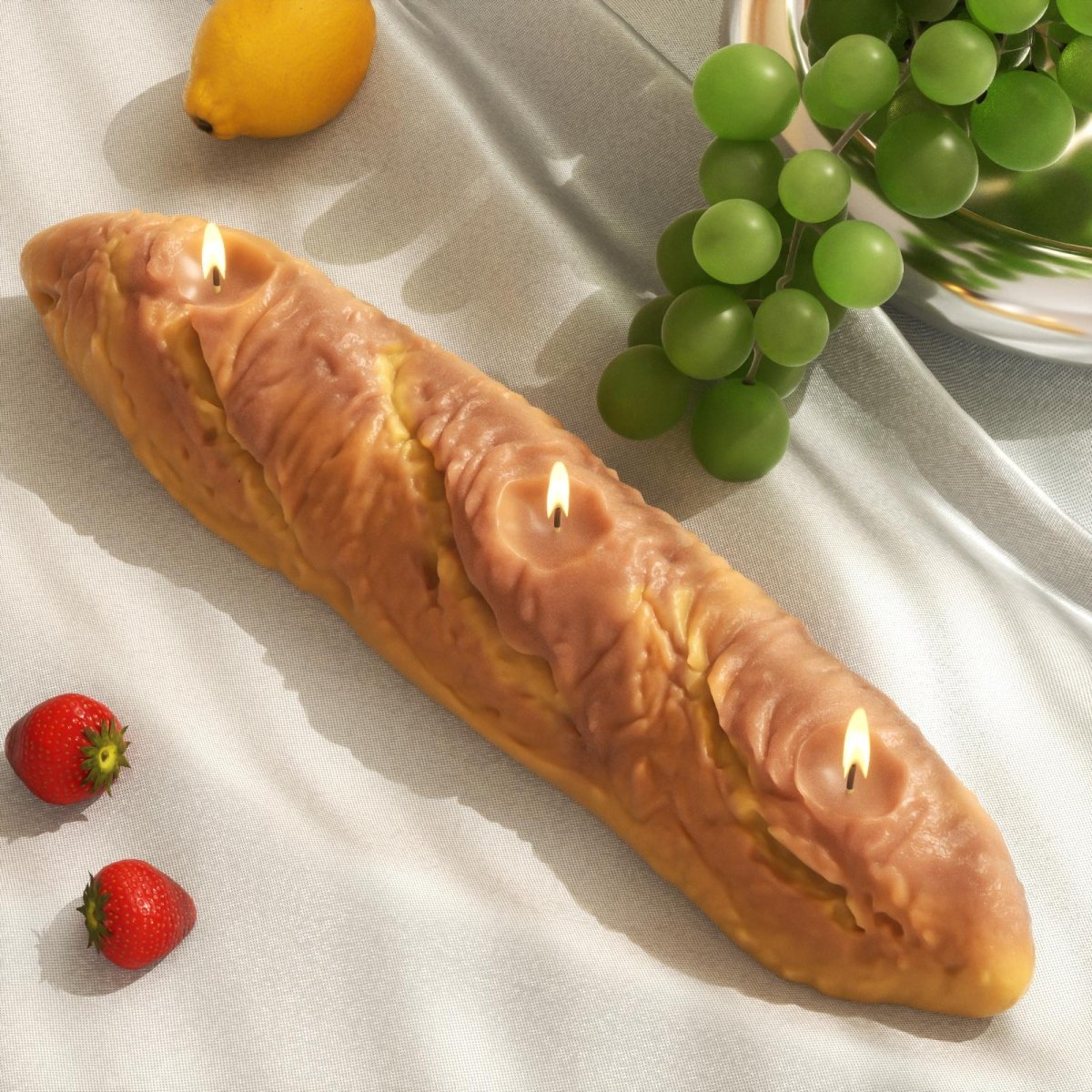 La Baguette Candle Silicone Mold3D Candle MoldLZ0917