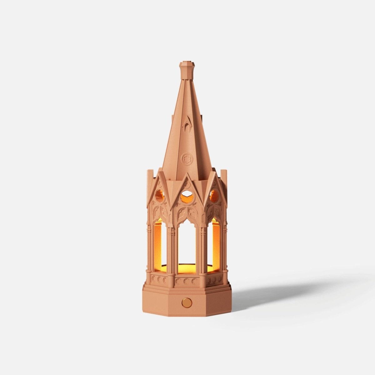 Gothic Revival Architecture Dimmable Rechargeable Table Lamp Silicone Mold and AccessoriesLamp MoldSH1091-1-2