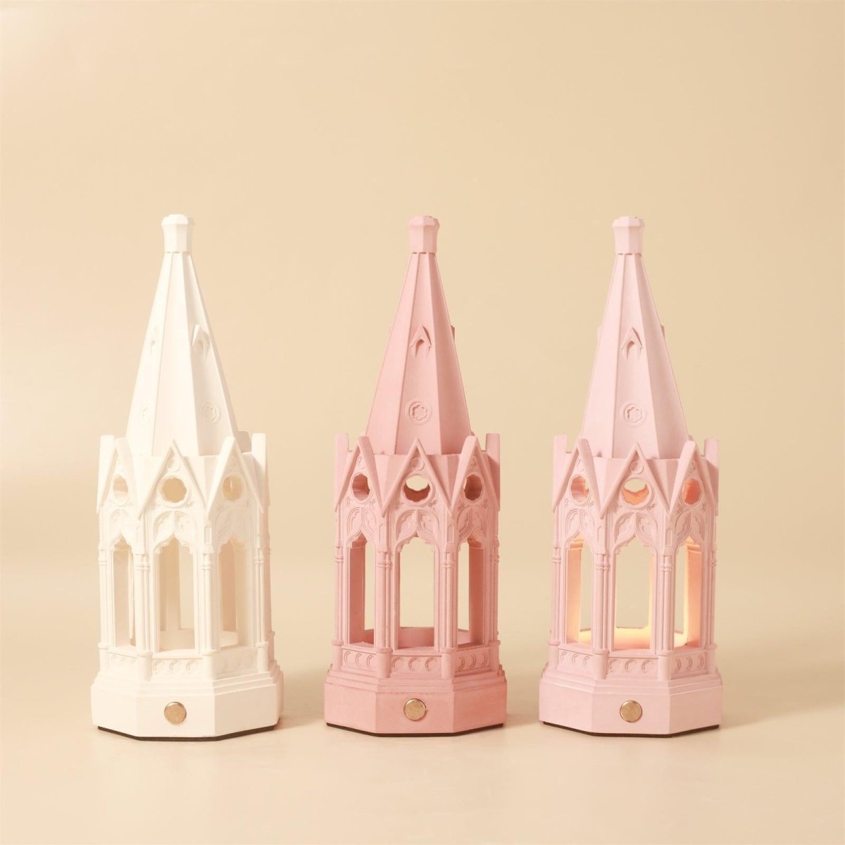 Gothic Revival Architecture Dimmable Rechargeable Table Lamp Silicone Mold and AccessoriesLamp MoldSH1091-1-2