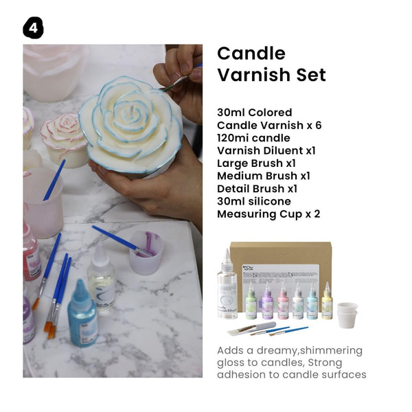 Candle Varnish Set