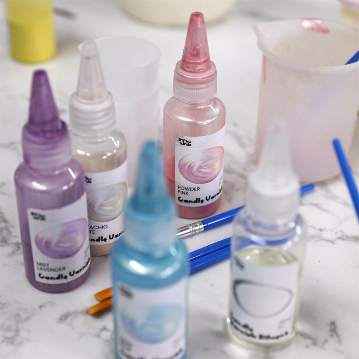 Candle Varnish Diluent & Candle
Varnish 10 ml * 6 - Boowan Nicole