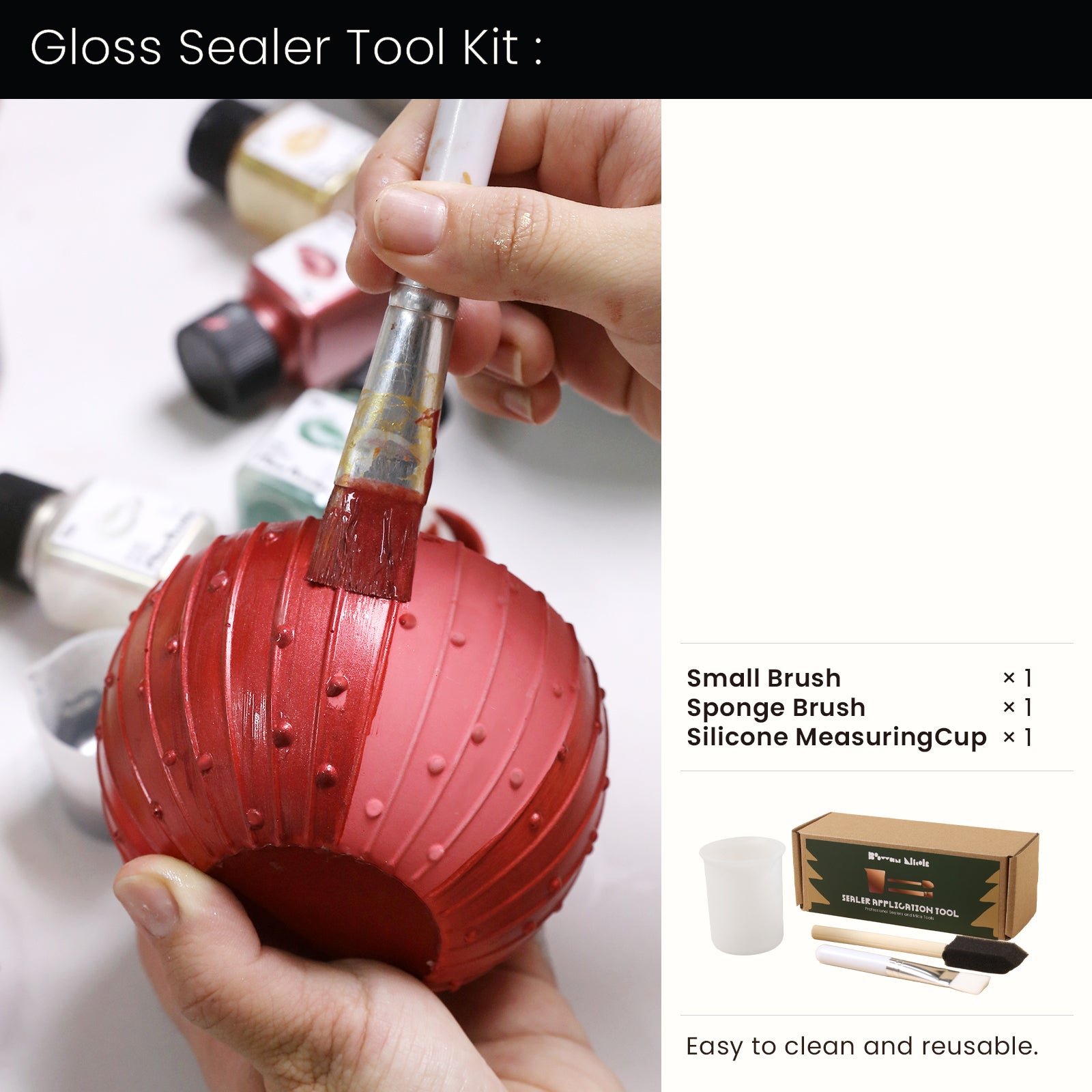 7oz Christmas Twinkle Bauble Candle Jar & Candle Refill Silicone Mold Collection