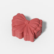 Large Red Puffy Bow Storage Box -Boowan Nicole