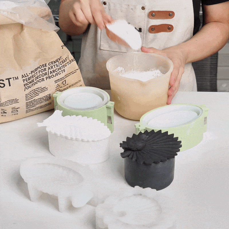 The Making Process Showcase of the Leaf & Lark Candle Jar - Boowan Nicole