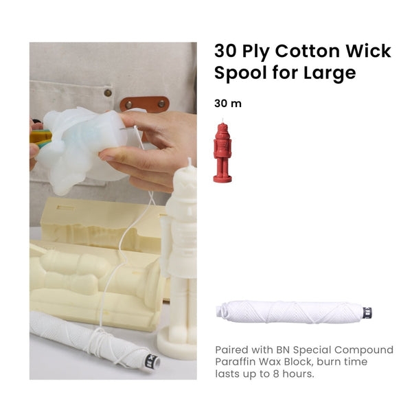 30 Ply Wick - for Large