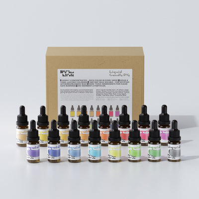 20ml Liquid Candle Dye x 16 - Boowan
 Nicole