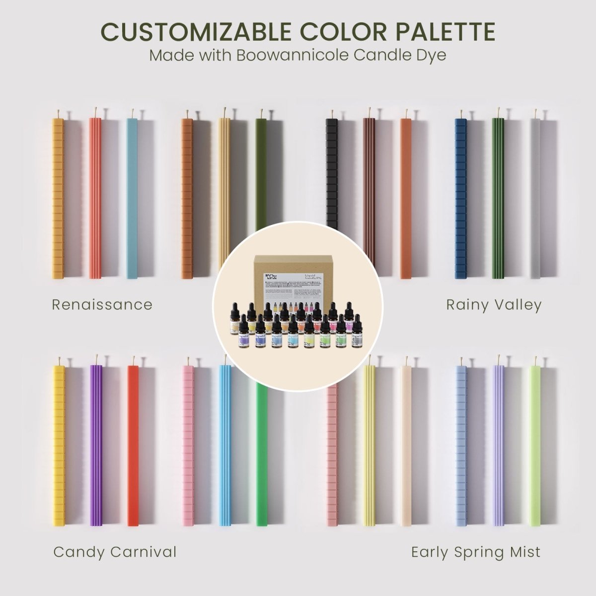 Liquid Candle Dye - 16 ColorsLiquid Candle DyeST40