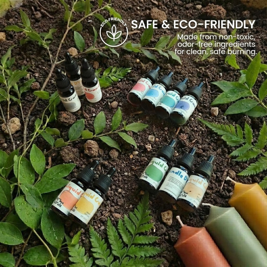 Safe & Eco - Friendly : Made from non-toxic,odor - free ingredients for clen,safe burning - Boowan Nicole