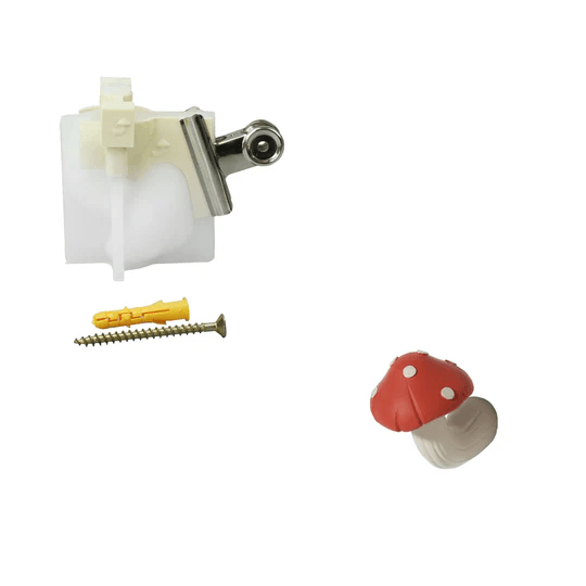 Mushroom Buddies Wall Cloth Coat Hook Silicone Mold CollectionCoat Hook MoldsSH1338