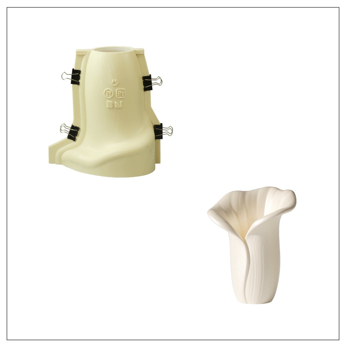 Maria Nuvem × Boowan Nicole | Copo de Luz Candle Holder Silicone MoldCandle Holder MoldSH1317