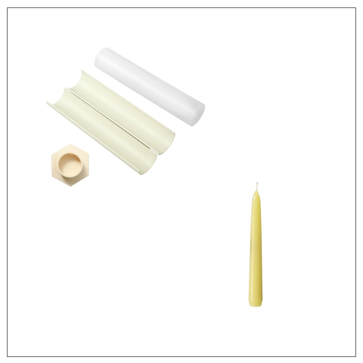 Maria Nuvem × Boowan Nicole | Copo de Luz Candle Holder Silicone MoldCandle Holder MoldLZ0918