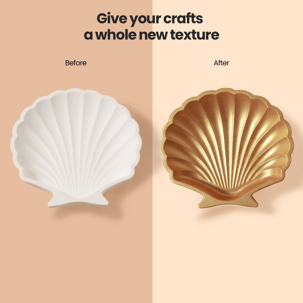 Glitter Colorable Acrylic Gloss Sealer Varnish with Mica Powder Kit - 8 of Metallic ColorsCraft Toolsst-19