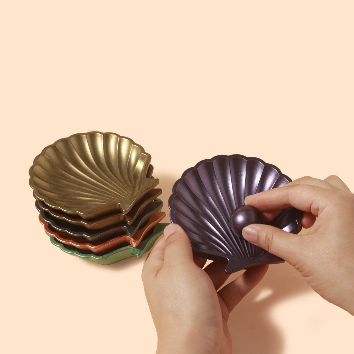 Glitter Colorable Acrylic Gloss Sealer Varnish with Mica Powder Kit - 8 of Metallic ColorsCraft Toolsst-19