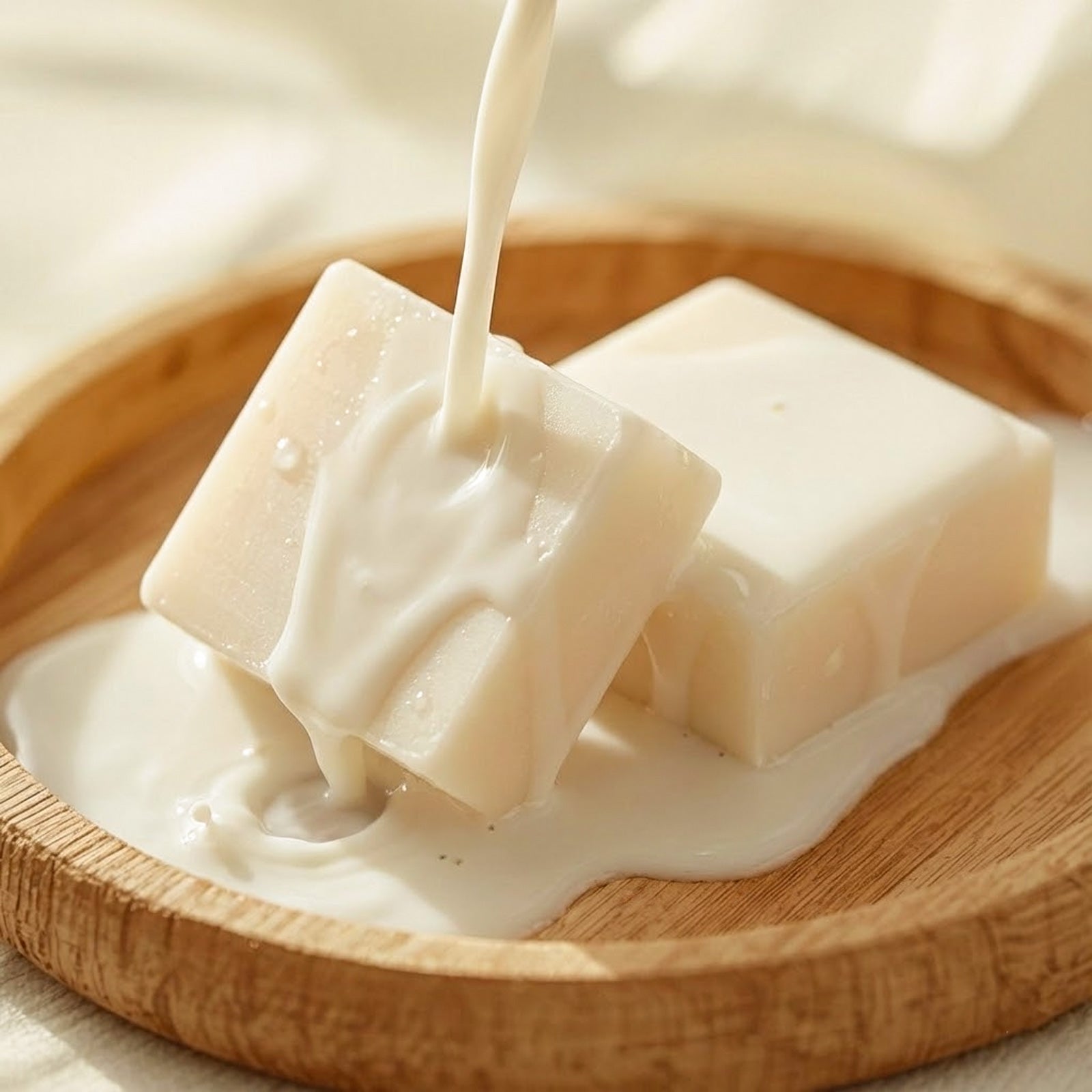 Milk Cleansing Essential Oil Soap Bar - Boowan Nicole