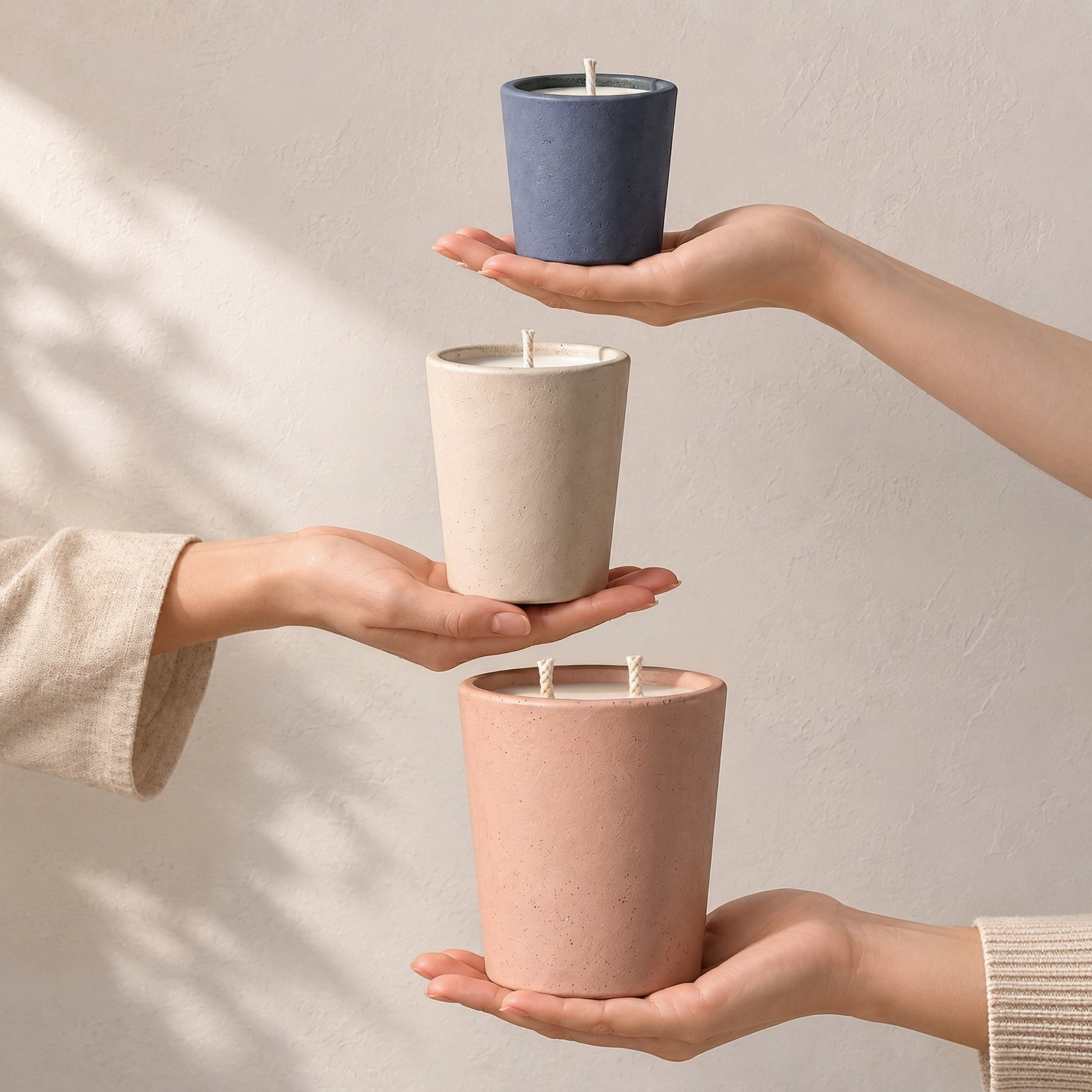 Minimal Candle Jar Silicone Mold Collection
