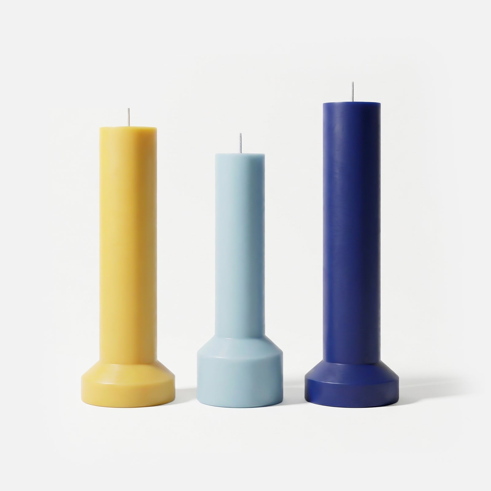 Modern Acrylic Pillar Candle Mold Set