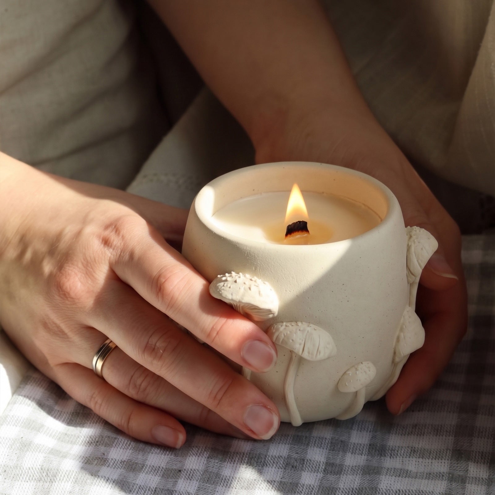 Mushroom Grove Candle Jar Silicone Mold Collection