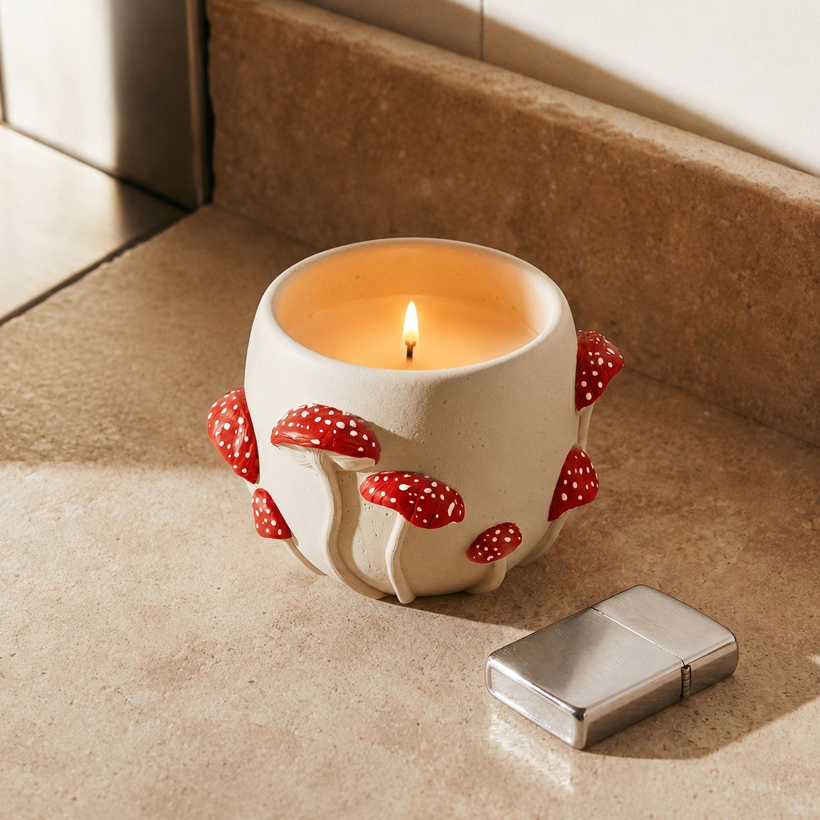 Mushroom Grove Candle Jar Silicone Mold Collection