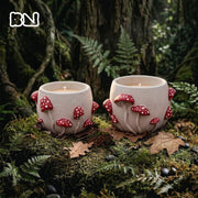 Mushroom Grove Candle Jar Silicone Mold Collection