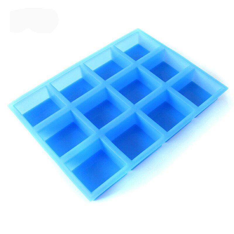 12-cavity Silicone Soap Mould