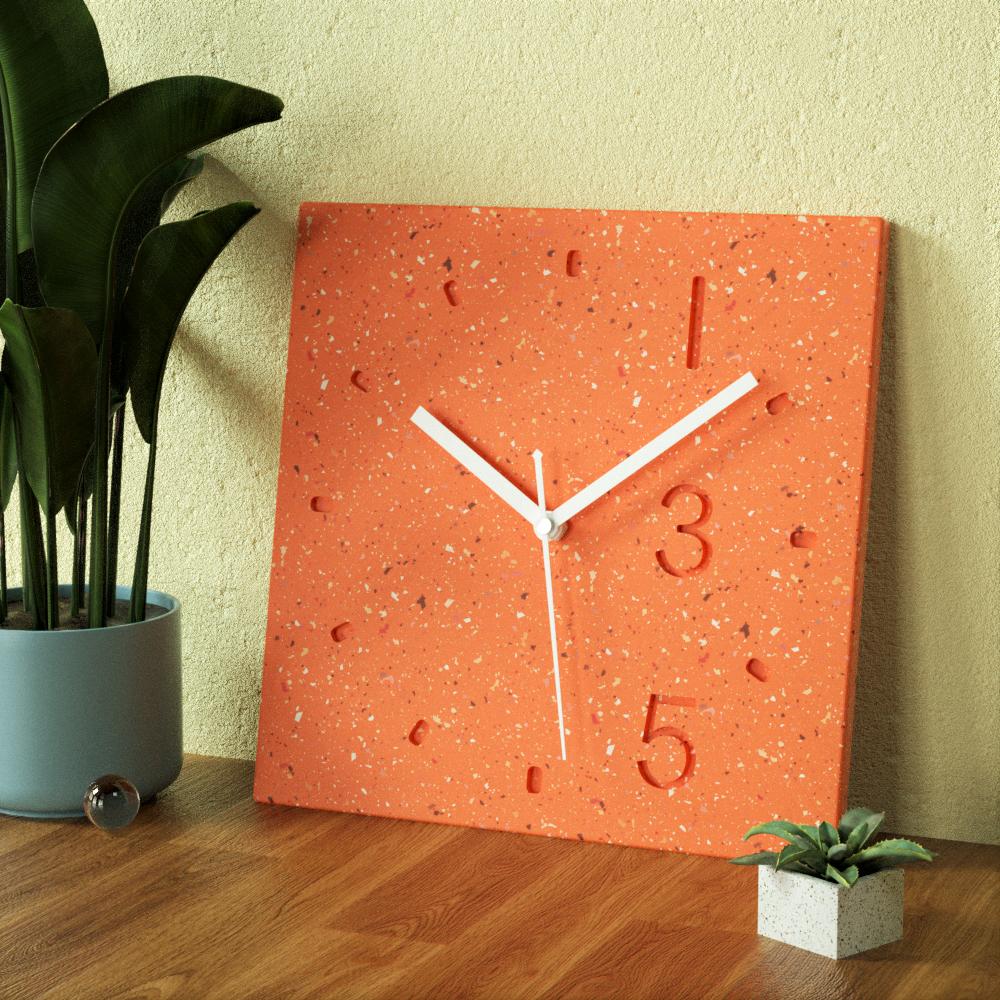Square Wall Clock Silicone Mold