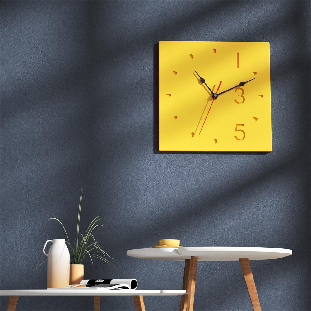 Square Wall Clock Silicone Mold