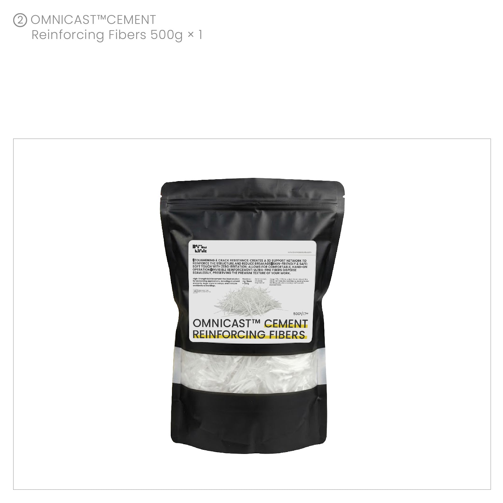 OMNICAST™CEMENT Reinforcing Fibers