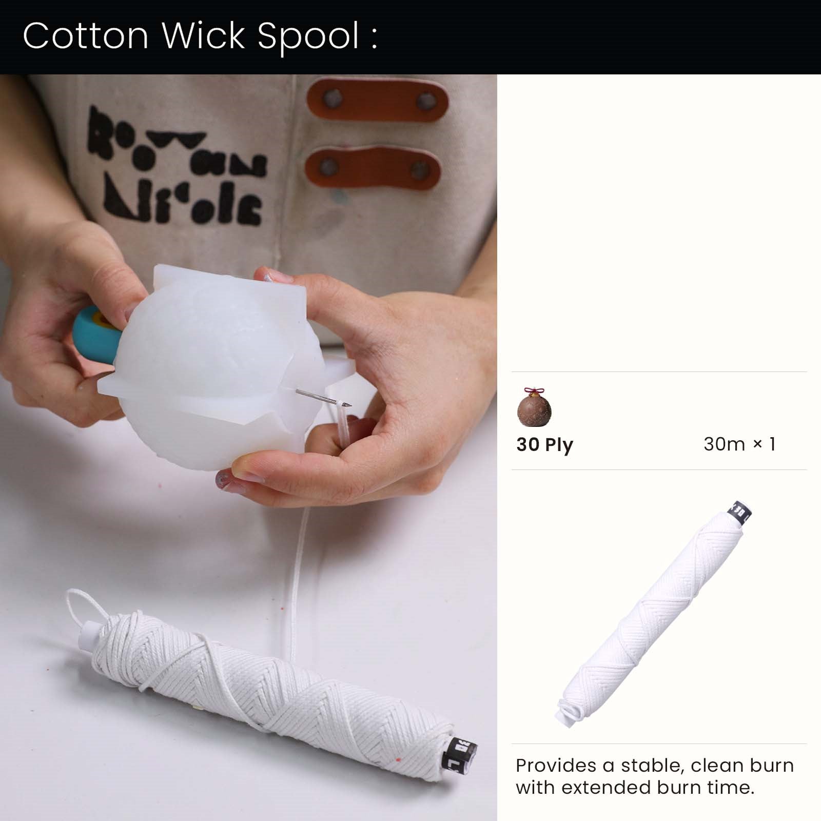 Ornate Lace Christmas Bauble Candle Silicone Mold3D Candle MoldA0479