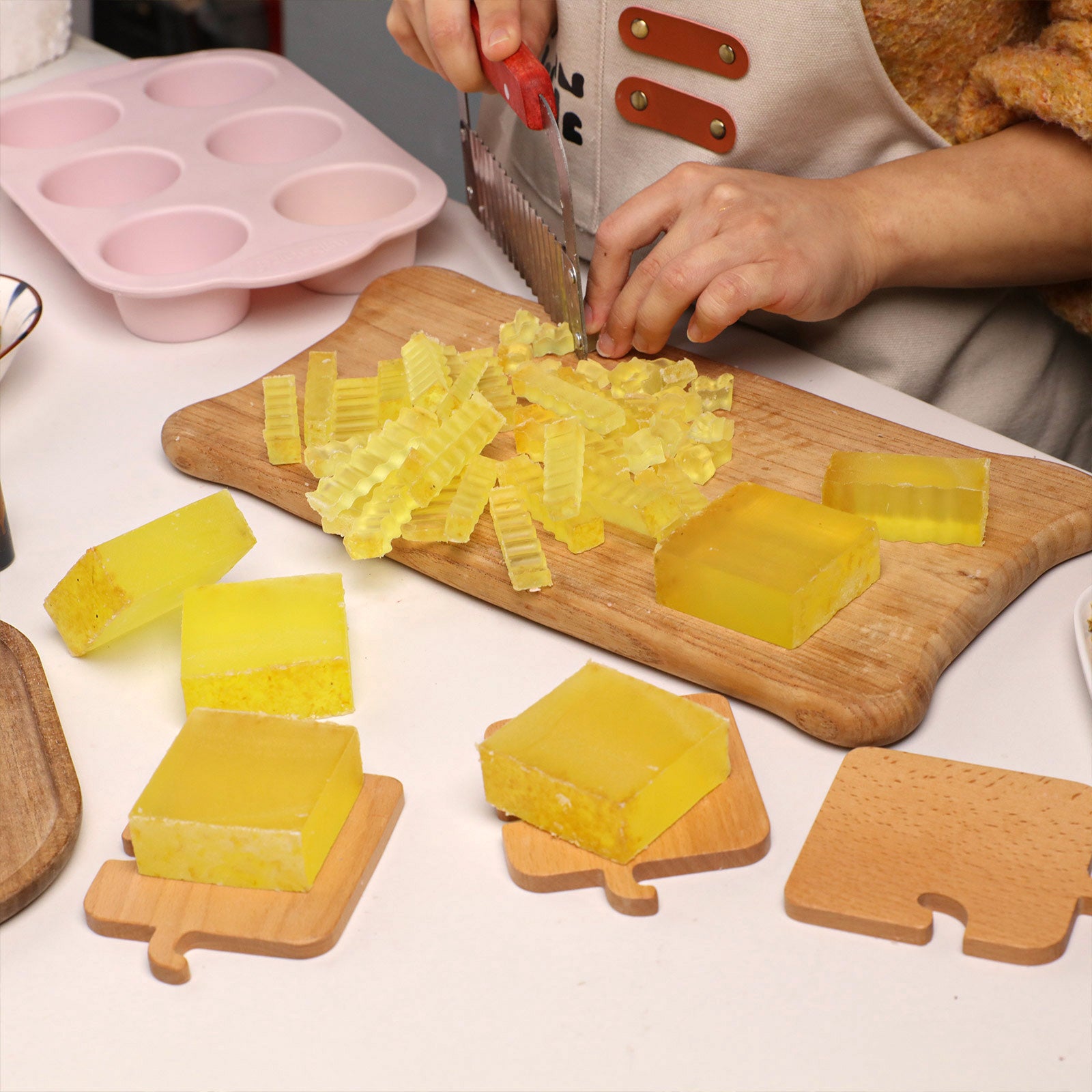 Cutting Yellow Osmanthus Soap Base - Boowan Nicole