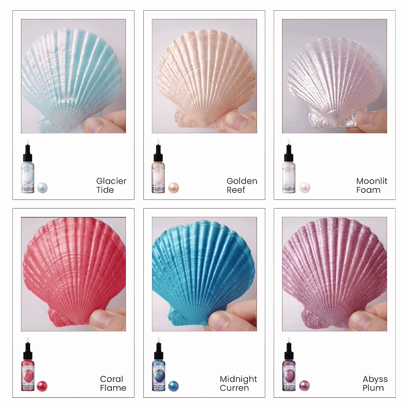 Pro Paint Coating For Zero-Clean Airbrush 6 Of Ocean Colors