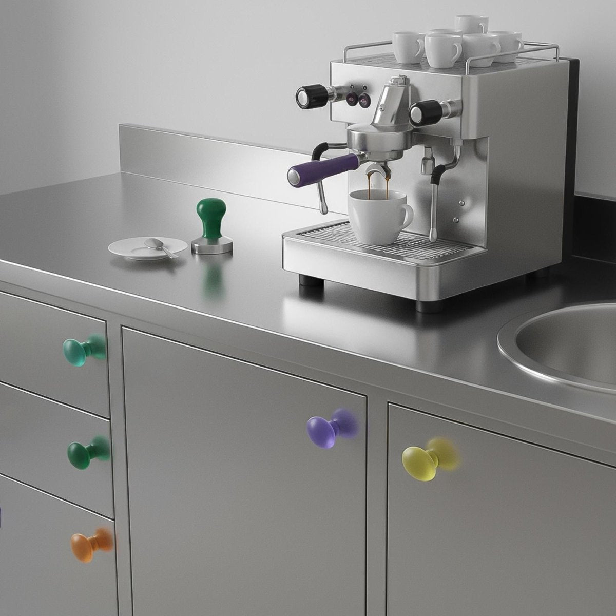 Rebble Knob Handle Silicone MoldOffice Accessories MoldSH1315+SH1321+A0558