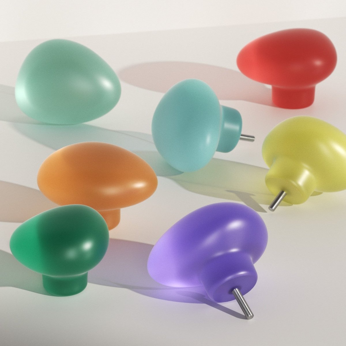 Rebble Knob Handle Silicone MoldOffice Accessories MoldSH1315+SH1321+A0558