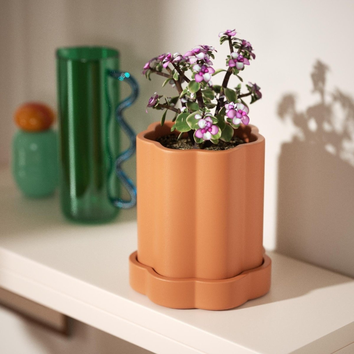 pillar plant pot Max Floral Column Plant Pot Silicone Mold – Boowan Nicole