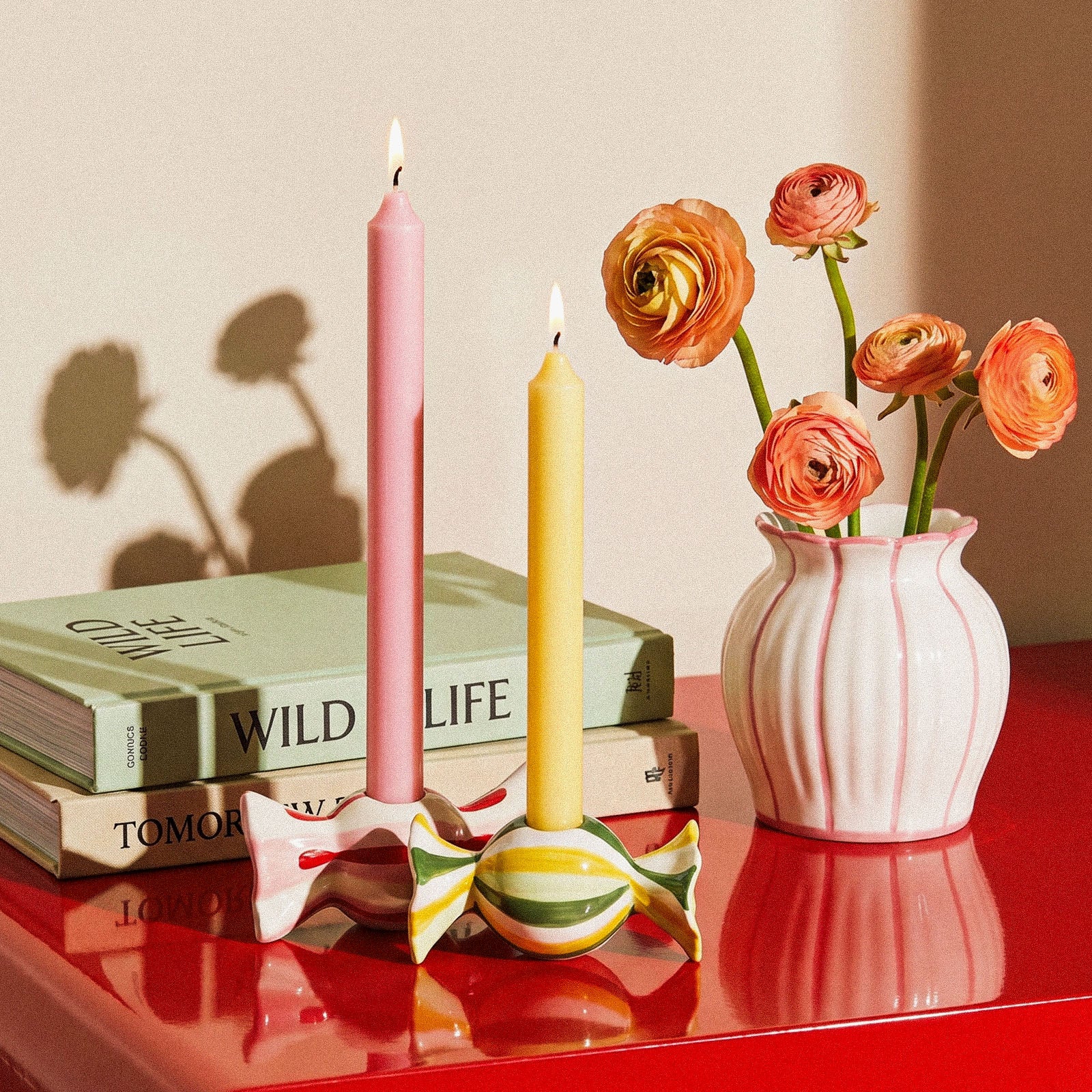 Pointed Taper Acrylic Candle Mold Collection
