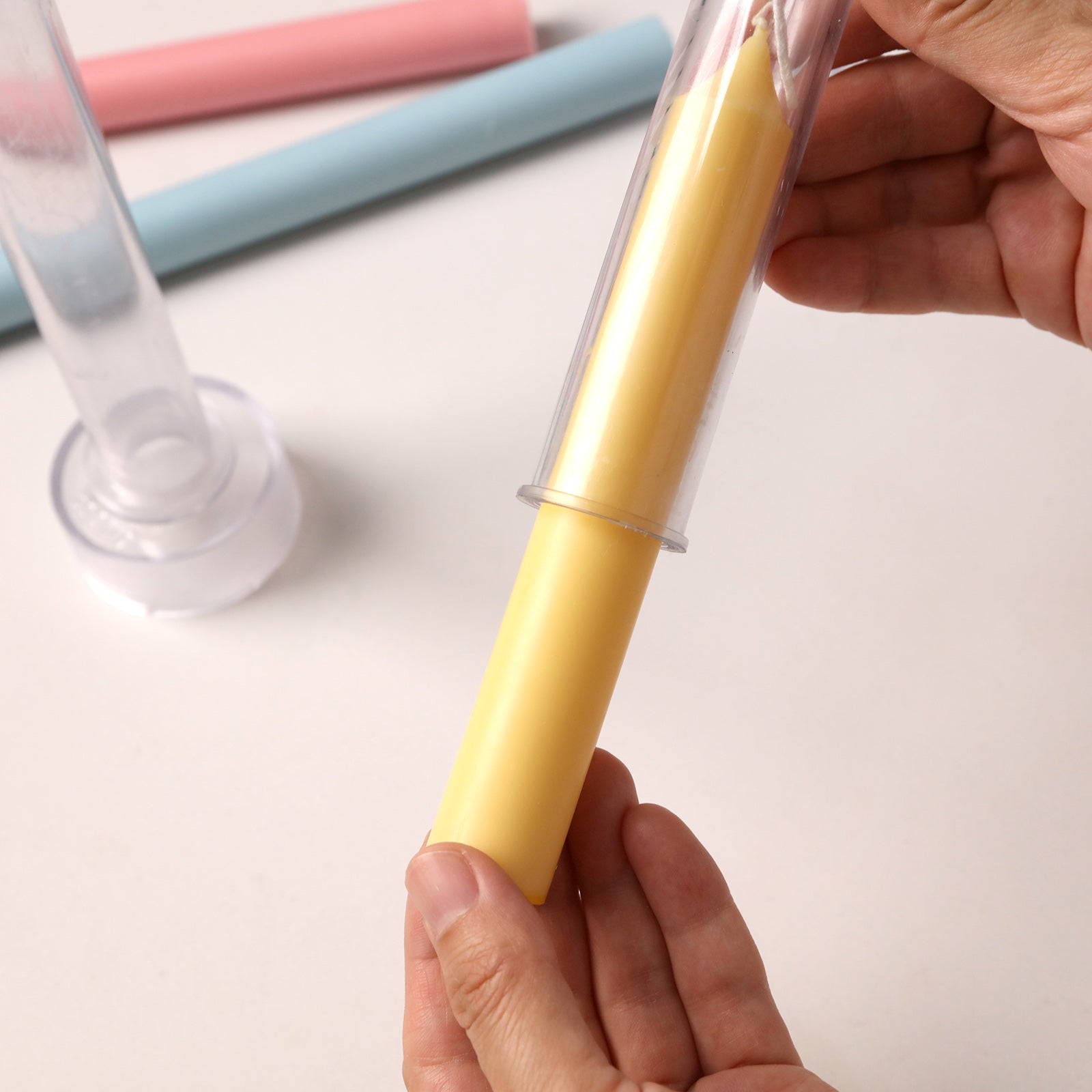 Pointed Taper Acrylic Candle Mold Collection