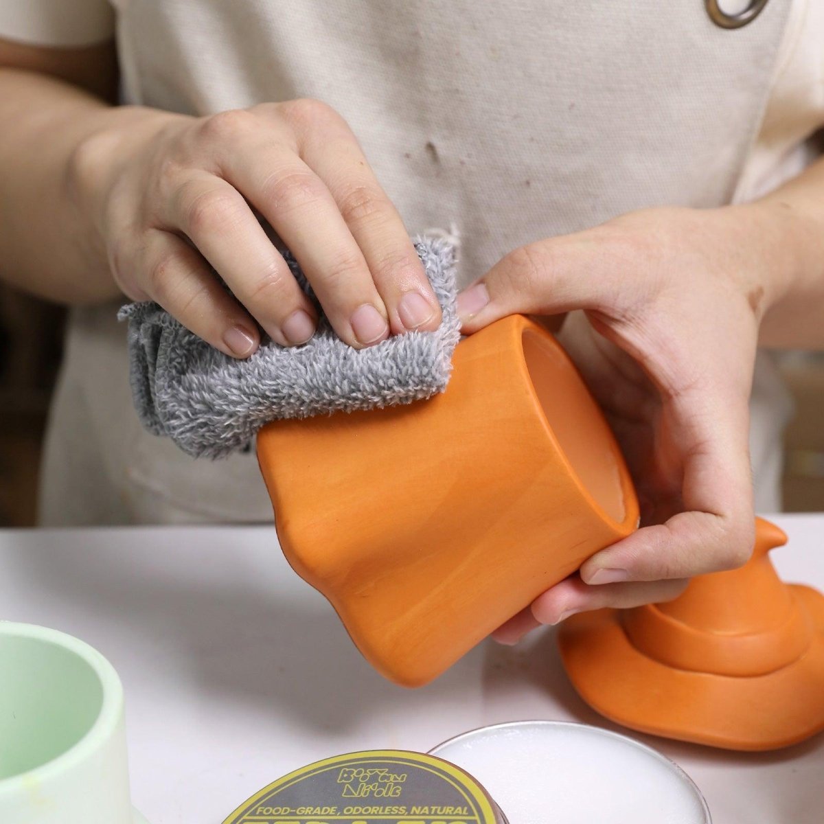 Polishing Tools for Finishing WaxCandle ToolA0278+A0279