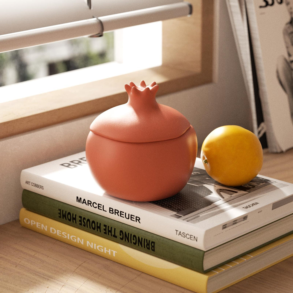 Handcrafted concrete paraffin-style candle jar for your home decor-Boowan Nicole